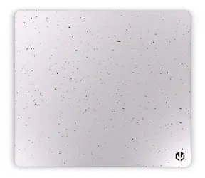 Endorfy Stoneflow White L bílá / Podložka pod myš / 450x400x3 / voděodolná / obšitá / gumová spodní vrstva
