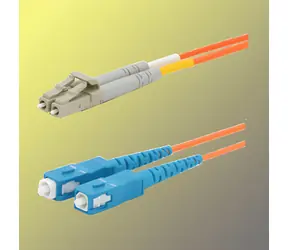 OEM LC-SC / Optický patchkabel / 50/125 µm MM / OM2 / 3m / Duplex