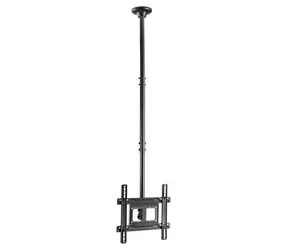 Gembird CM-70ST-01 černá / Stropní držák TV / 32-70" / VESA 400×400 / nosnost 50 kg / náklon a otočení