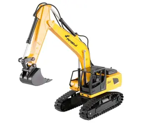 AMEWI RC pásový bagr G041E / 1:24 / RTR / 2,4 GHz / žluto-černá