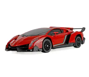 AMEWI RC auto Lamborghini Veneno červená / 1:18 / RTR / 4WD / 2.4GHz / LED osvětlení / 500mAh 7,4V