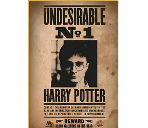 THUMBS UP! Puzzle Harry Potter Wanted No.1 / 50 dílků / pro dospělé i děti