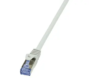 Logilink PrimeLine S/FTP Cat7 šedá / Patch kabel / RJ-45 / 0,25 m / LSZH
