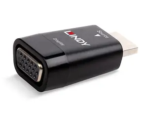 Lindy HDMI na VGA černá