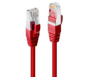 Lindy CAT6 S/FTP 3m červená / Patch kabel / RJ45-RJ45 / PIMF LSZH / 250 MHz