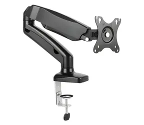 Equip černá / Držák monitoru na stůl / 17"-32" / do 9 kg / otočný 180° / plynová pružina