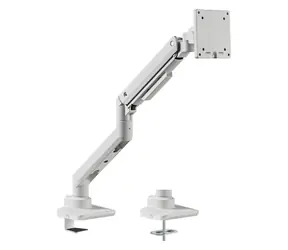 Equip 650181 bílá / Stolní držák pro monitor / velikost 17-49" / VESA 75x75 - 100x100 / nosnost 20 kg