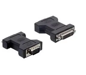 Delock Adaptér DVI-I 24+5 samice - VGA 15-pin samec / Redukce / černá