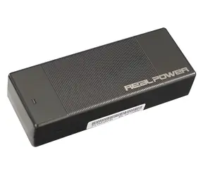 RealPower UNA-40 univerzální černá / Adaptér k notebooku / 40W / 19V / 10 ks koncovek