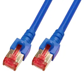 EFB CAT6 S/FTP 10m modrá / Patch kabel / RJ45-RJ45 / LSZH