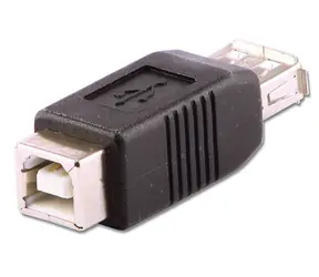 Lindy USB A-B černá (71228) / Adaptér / USB-A / USB-B