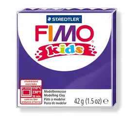 FIMO Modelovací hmota kids fialová / 42 g / pečení v troubě 110 °C / od 8 let