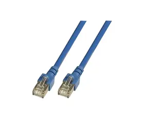 EFB Cat5e SF/UTP 7,5 m modrý / Patch kabel / RJ-45 / PVC / 1000 Mbit/s
