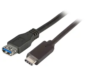 EFB USB-C - USB-A / Adaptér / USB 3.2 Gen 1 / 5 Gbit/s / 0,2 m