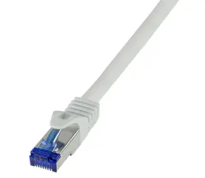 LogiLink Cat6A S/FTP šedá / Síťový kabel / 3 m / RJ-45 / LSZH