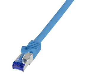 Logilink Ultraflex modrá / Patch kabel / Cat.6A / S/FTP / RJ-45 / 2 m