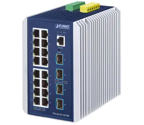 Planet IGS-6325-16T4X / Switch průmyslový L3 / 16x 1Gb RJ-45 / 4x 1G SFP / -40 až 75°C / IP30