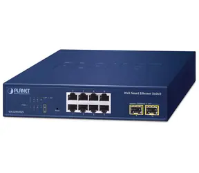 Planet GS-2210-8T2S / Switch / 8x RJ-45 10/100/1000 / 2x SFP / L2 Managed