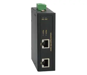 LevelOne IGP-0101 černá / PoE injektor / Gigabit / 802.3af/at / 36 W / -40 až 75 °C