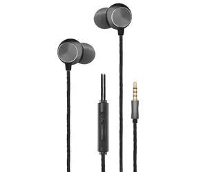 2GO Deluxe černá, antracitová / Sluchátka / Do uší / Mikrofon / Jack 3,5 mm