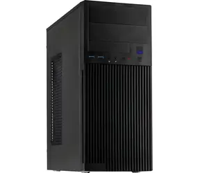 Inter-Tech IT-2815 Linear černá / Skříň / Midi-Tower / ATX, micro ATX, Mini-ITX / bez zdroje