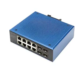 Digitus DN-651153 / Switch / 8x Gigabit PoE + 4x SFP / neřízený / IP40