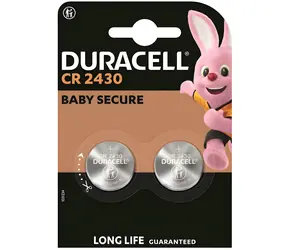 Duracell CR2430 / Knoflíková baterie / 3 V / Lithium / 2 ks