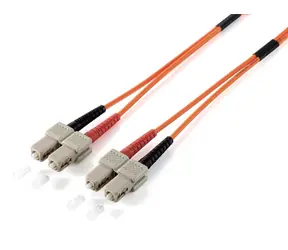 Equip SC-SC 3 m žlutá / Optický patch kabel / Singlemode / Duplex / OS2