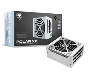 COUGAR Polar X2 1050W stříbrná / PC zdroj / ATX 3.1 / 1050 W / 80 PLUS Platinum / modulární