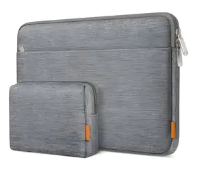 Inateck LB01005-13 šedé / Pouzdro na notebook / 13.3" / voděodolné / vypolstrované