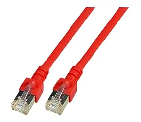 EFB červená / Patch kabel / Cat.5e / SF/UTP / 5m / PVC