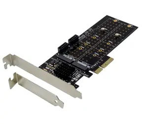 Dawicontrol DC-644e / Řadič / PCIe x4 / SATA III RAID / 4 porty / Low Profile