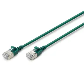 Digitus CAT 6A F/FTP Slim zelený