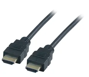 EFB HDMI kabel Ethernet 4K 30Hz 0,5 m černá / Kabel / ARC / pozlacené konektory