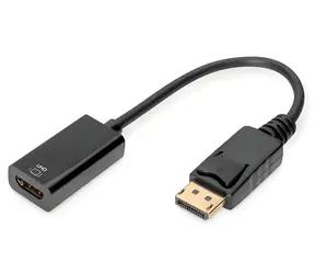 Digitus DisplayPort na HDMI černá