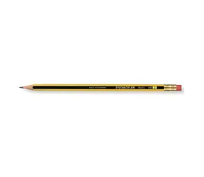 STAEDTLER Noris HB / Grafitová tužka / 12 ks / Nelámavá tuha / S gumou