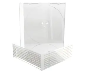 MediaRange transparentní / Jewelcase na CD / pro 1 disk / 100 ks