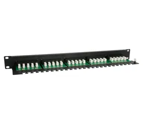 Equip 25 portů Cat3 / Patch panel / RJ-45 / UTP / ISDN / 1U / 19"
