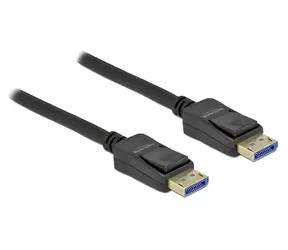 Delock DisplayPort 2.0 10K 2 m / Kabel / DP-DP / 54 Gbit/s / 60 Hz / HDCP 2.3