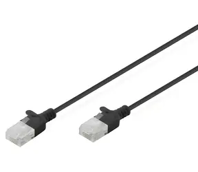 Digitus CAT 6 U-UTP Slim černá