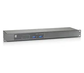 LevelOne PoE+ switch 16x FE 19" / Switch / 16-port / 16x PoE+ / 120 W / kovové provedení