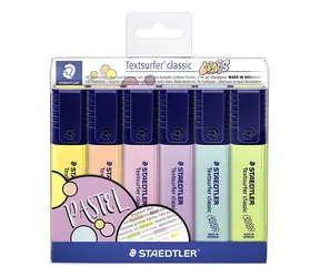 Staedtler Textsurfer Classic / Zvýrazňovač / sada 6 ks / mix barev