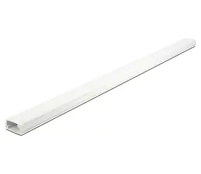 DeLock Kabelový žlab 26x13 mm bílá / Délka 1 m / Samolepicí / PVC