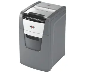 Rexel Optimum AutoFeed+ 130M / Automatický skartovač / až 130 listů / P-5 / Mikro řez 2x15 mm / 44 l