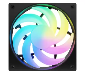 Fury SAI S12 černá / Ventilátor / 120 mm / ARGB / PWM