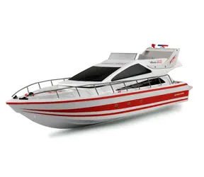 AMEWI RC člun Atlantica Yacht modrá, červená, bílá / RTR / NiMH akumulátor 2000 mAh / věk 14+