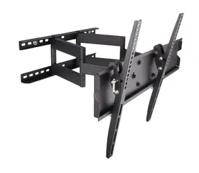 Techly 301429 černá / Nástěnný držák pro TV / 23-55" / 70 kg / VESA / sklopný