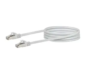 Schwaiger CAT6 S/FTP 1m bílá / Patch kabel / 250 MHz / 1000 Mbit/s