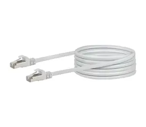 Schwaiger bílá / Síťový kabel / Cat6 / S/FTP / RJ-45 / 20 m