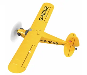 AMEWI RC letadlo Skylark žlutá / RTF / rozpětí 65 cm / brushless motor / 2,4 GHz / 500 mAh Li-Po / věk 14+